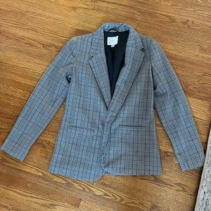Plaid Blazer